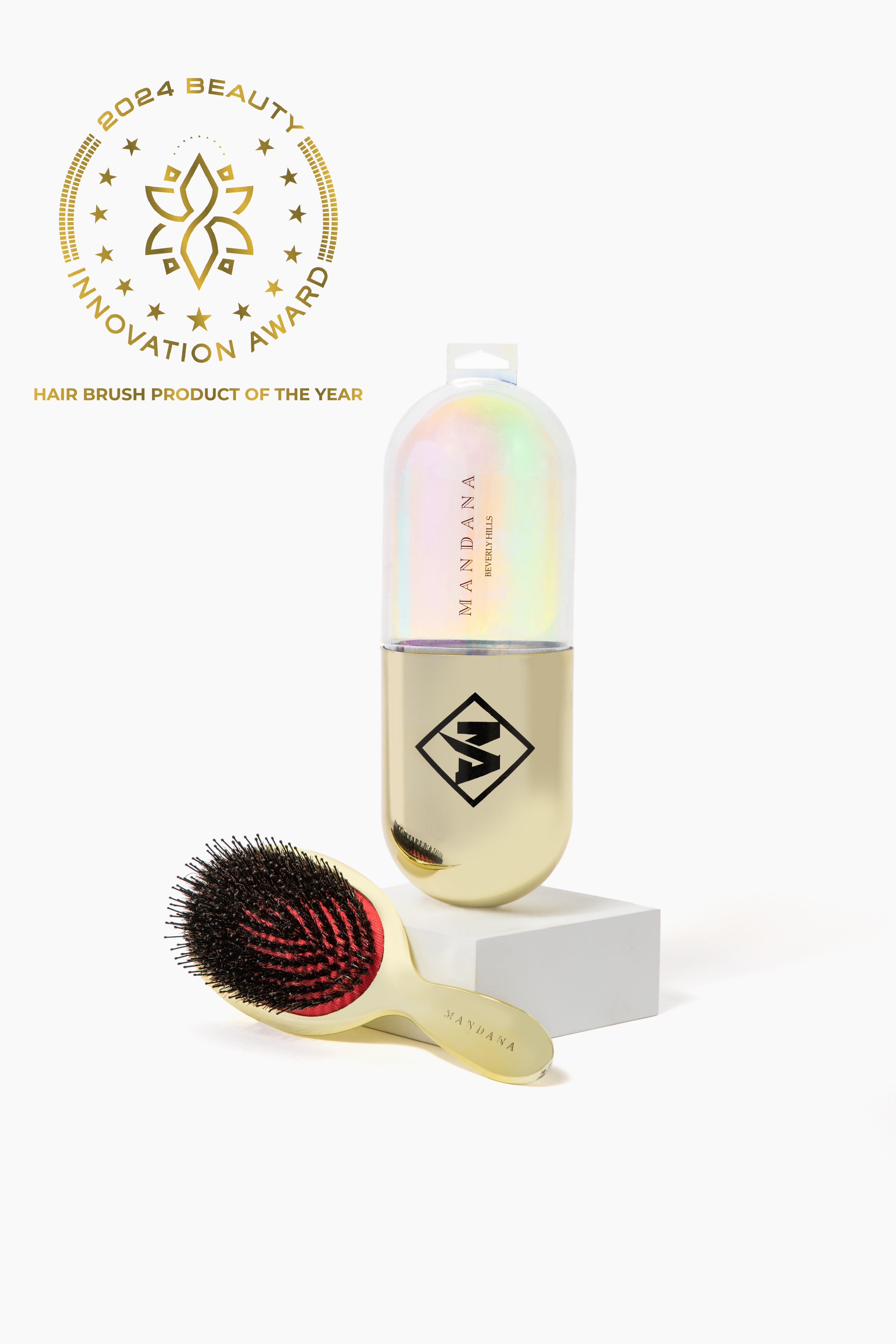 The Sway Flat Boar Bristle Brush
